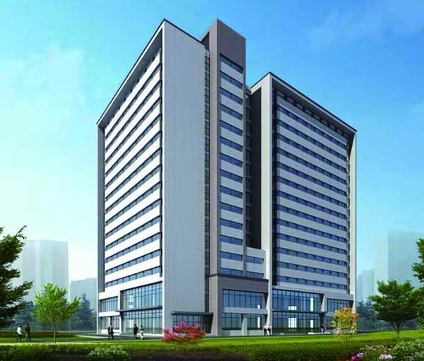 青岛农业大学研究生公寓施工现场